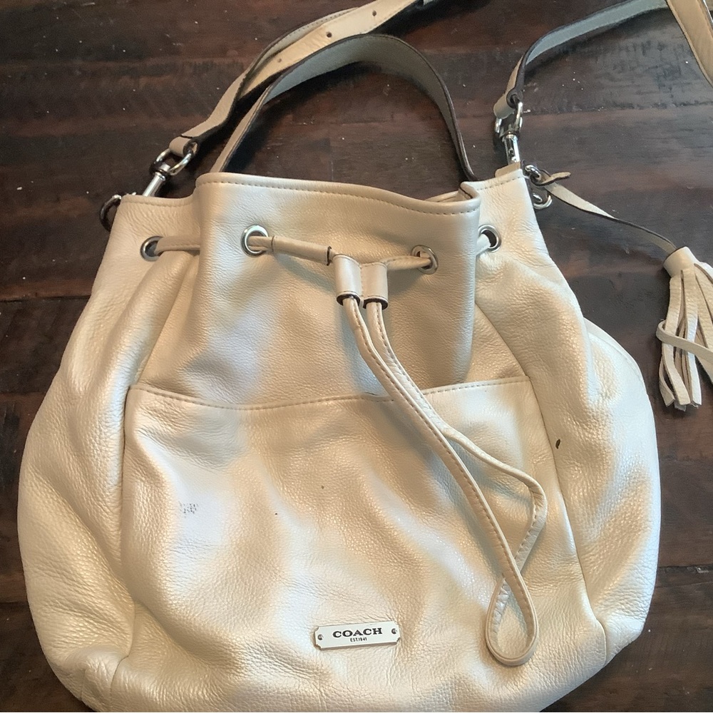 Coach leather Opal handbag